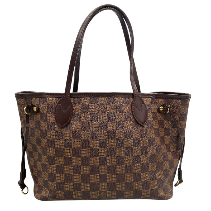 Louis Vuitton Neverfull PM Brown Damier Canvas Handbag