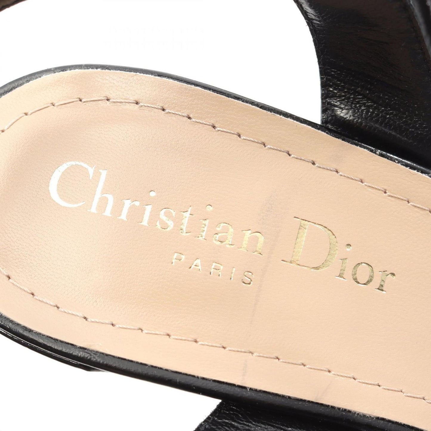 Dior CALL Leather Sandals - Timeless Elegance in Black