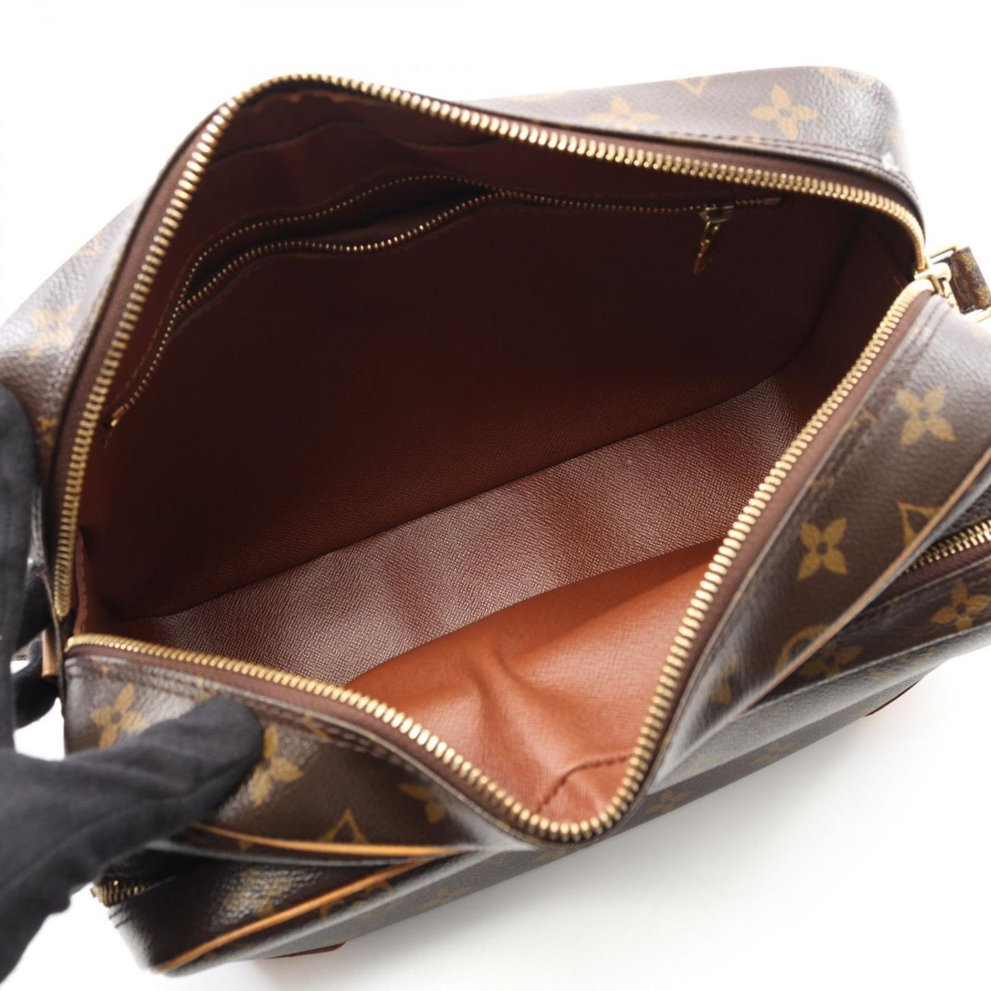 Louis Vuitton Nile Shoulder Bag - Timeless Elegance in Brown