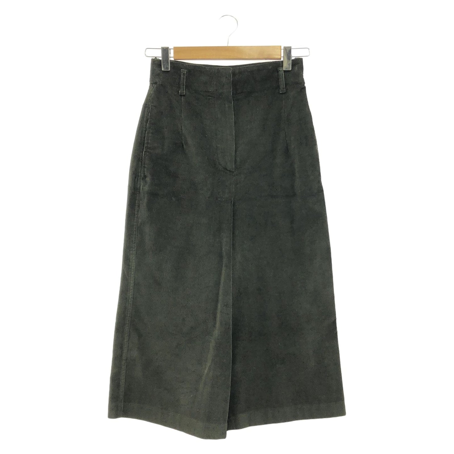 MAX MARA Dark Green Cotton Pants - Elegant S Size