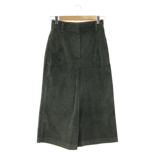 MAX MARA Dark Green Cotton Pants - Elegant S Size