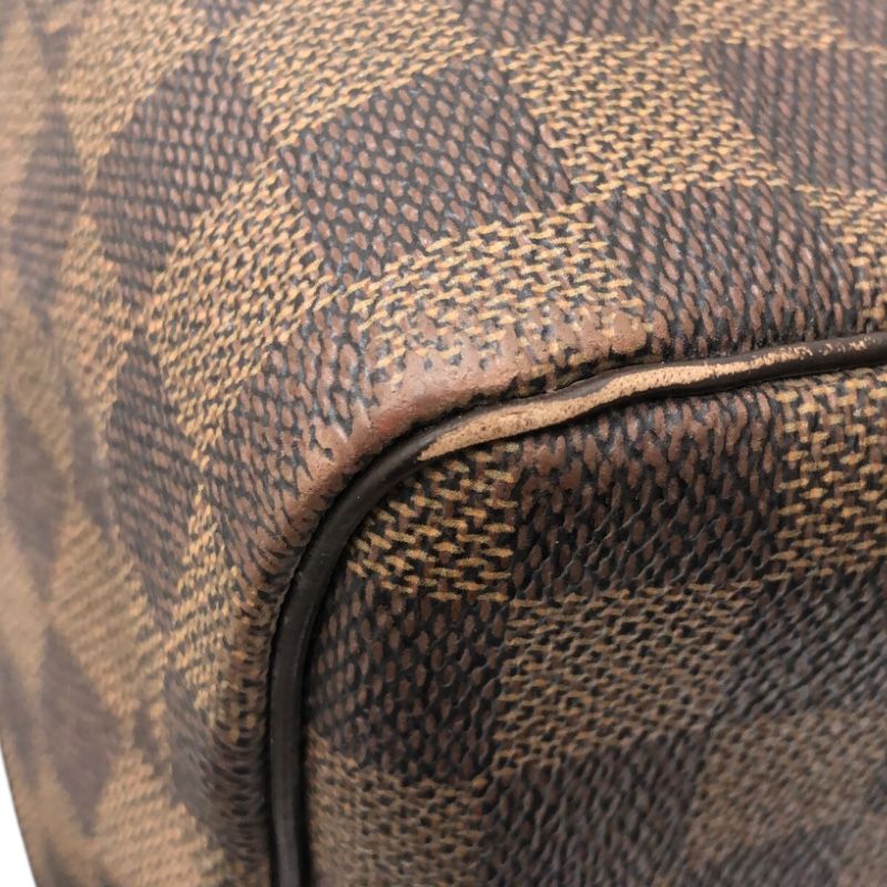 Louis Vuitton Speedy 30 Handbag - Brown Damier with Gold Hardware