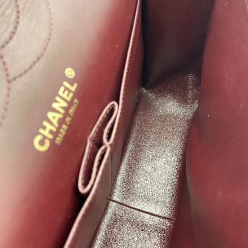 CHANEL Matelassé 30 Black Caviar Skin Shoulder Bag