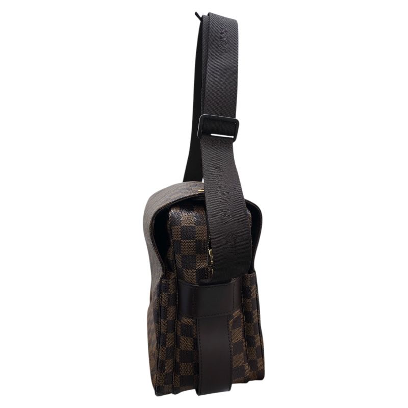 Louis Vuitton Naviglio N45255 Brown Damier Canvas Shoulder Bag