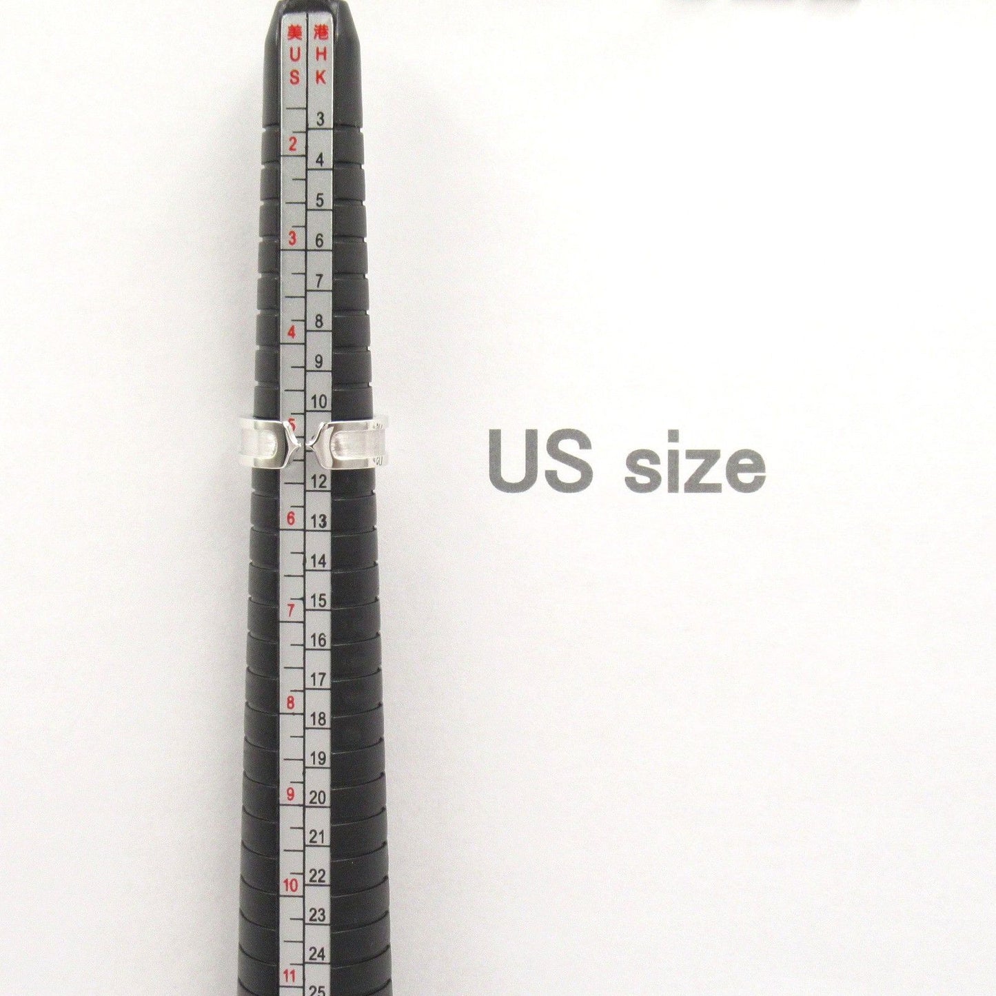 Cartier C2 Small Ring in 18K White Gold - Timeless Elegance