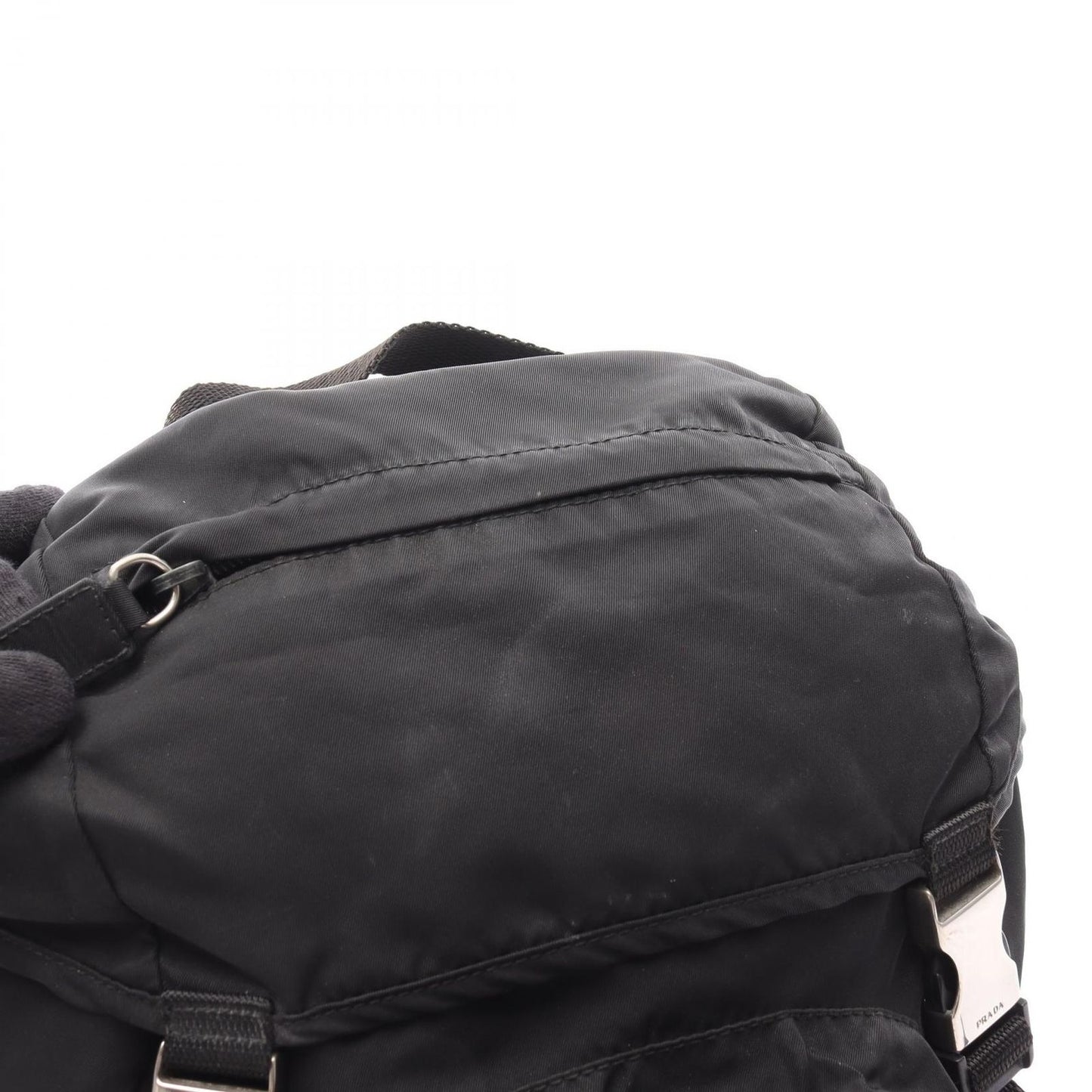 PRADA TESSUTO MONTAGN Black Nylon Backpack - Timeless Elegance