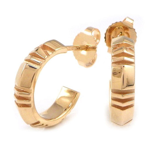 Tiffany & Co. Atlas X Hoop Earrings in K18 Pink Gold