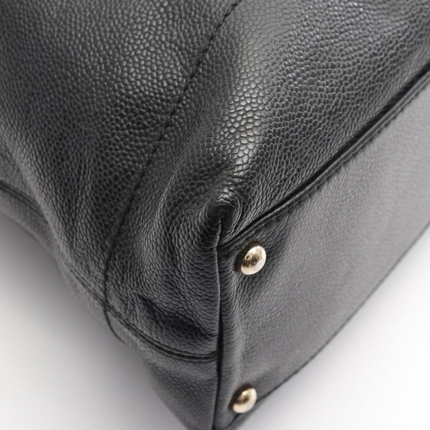 CHANEL Coco Mark Black Calfskin Shoulder Bag - Timeless Elegance