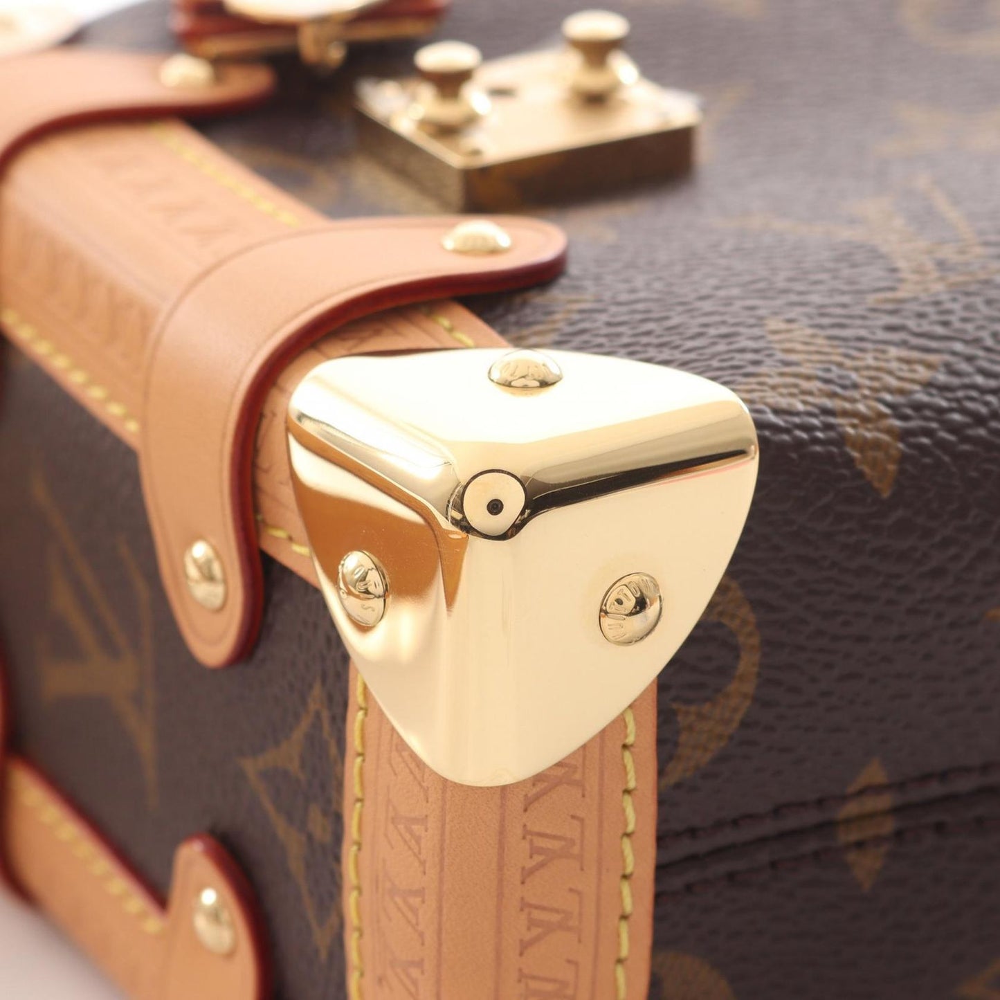 Louis Vuitton Monogram Side Trunk PM Handbag - Exquisite Craftsmanship