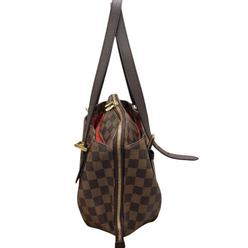 Louis Vuitton Belem MM Brown Damier Canvas Tote Bag - Timeless Elegance