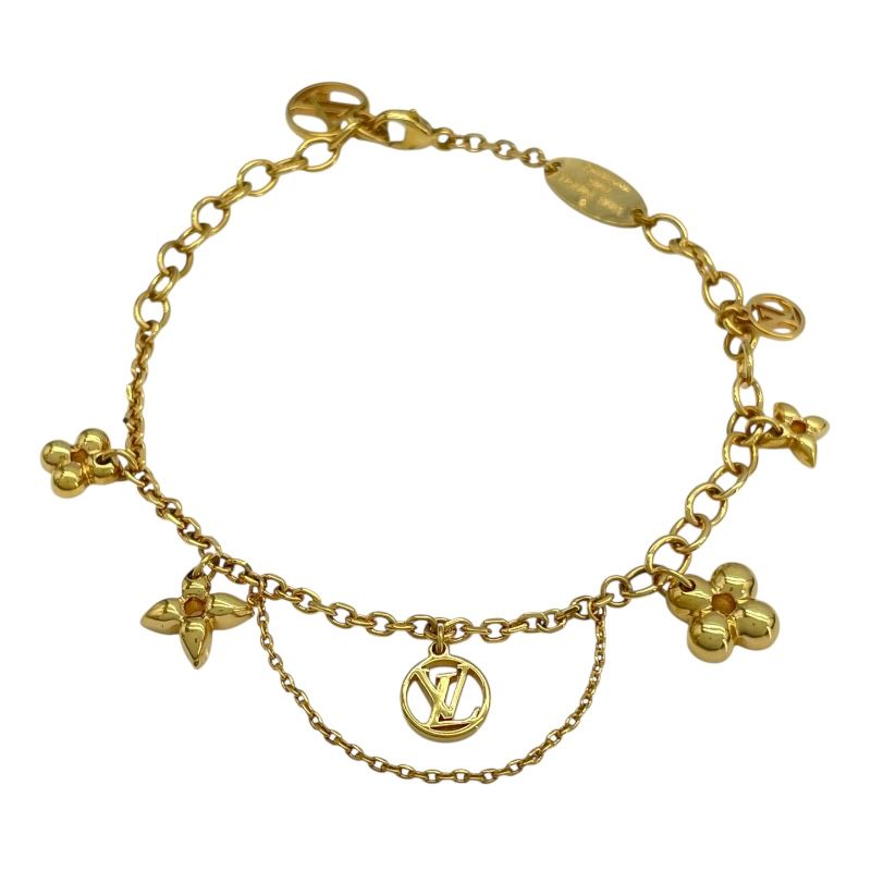 Louis Vuitton Blooming Bracelet in Gold Metal - Exquisite Luxury