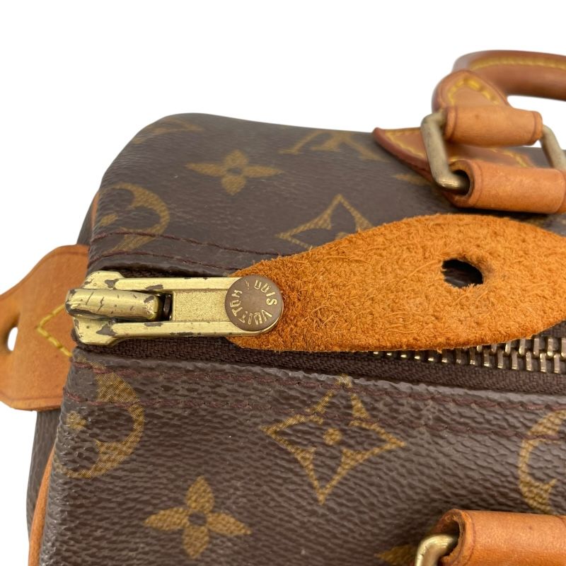 Louis Vuitton Speedy 25 Monogram Canvas Handbag - Brown