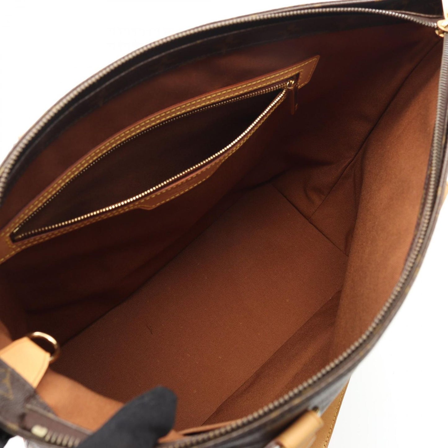 Louis Vuitton Cabas Mezzo Tote Bag - Timeless Elegance in Brown