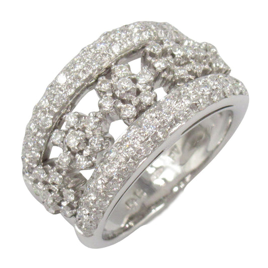Ponte Vecchio Diamond Ring in 18K White Gold - Size 11