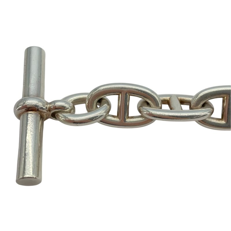 HERMES Chaine d'Ancre Bracelet 12 Links in Silver SV925