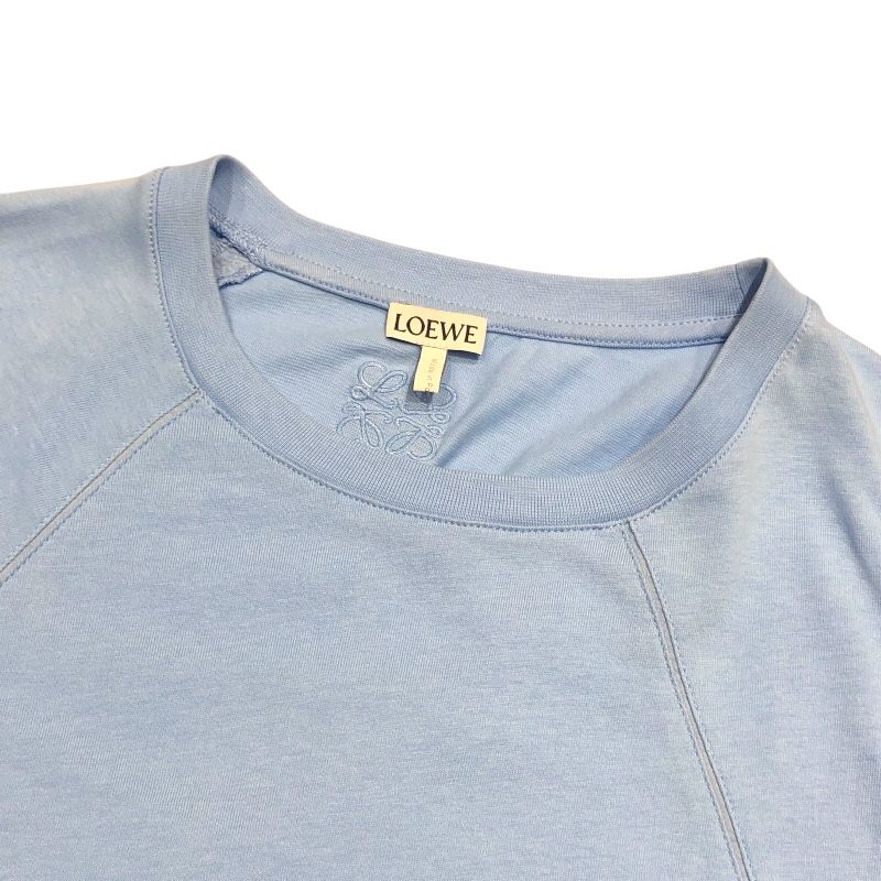LOEWE Puzzle Design T-Shirt in Blue - Exclusive Men's Cotton Tee