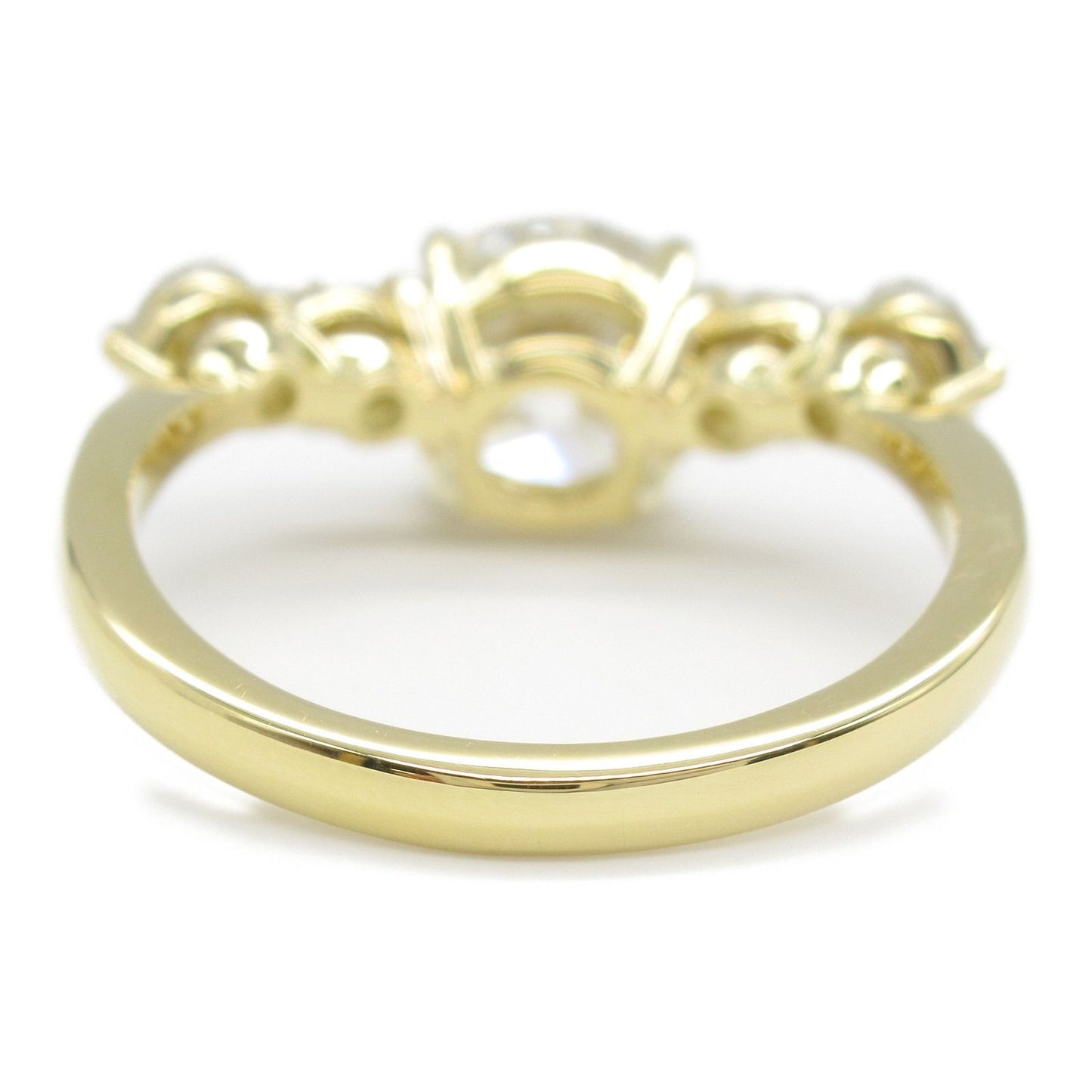 Exquisite K18 Yellow Gold Diamond Ring - 1.536ct Elegance