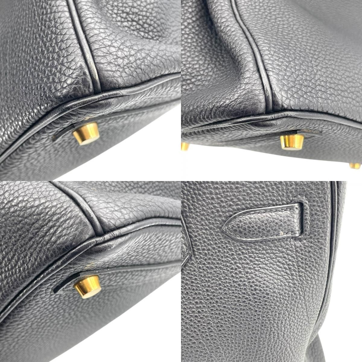 HERMES Birkin 30 Black Togo with Gold Hardware - Timeless Elegance