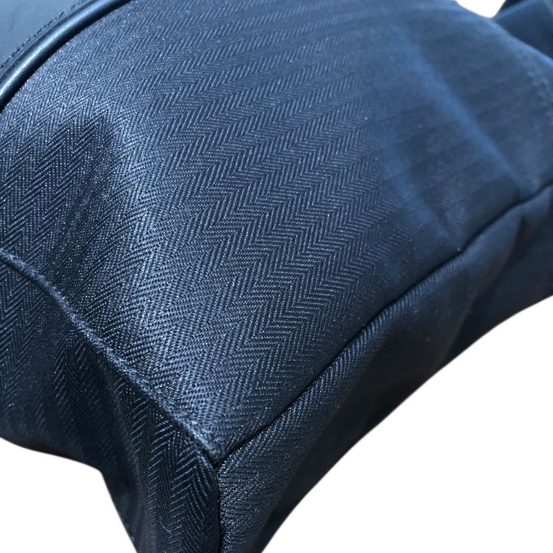 HERMES Acapulco Pochette Bandoulière MM Black Canvas/Leather