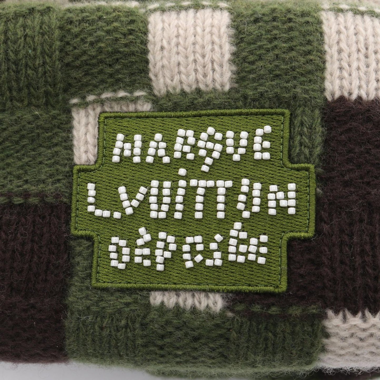 Louis Vuitton Camouflage Knit Cap - Exclusive Wool Beanie