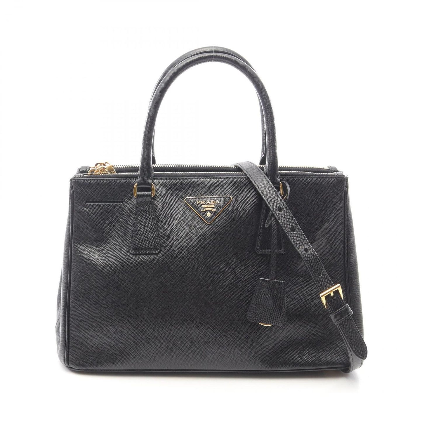 PRADA Saffiano Lux Galleria Handbag BN1801 - Timeless Black Elegance
