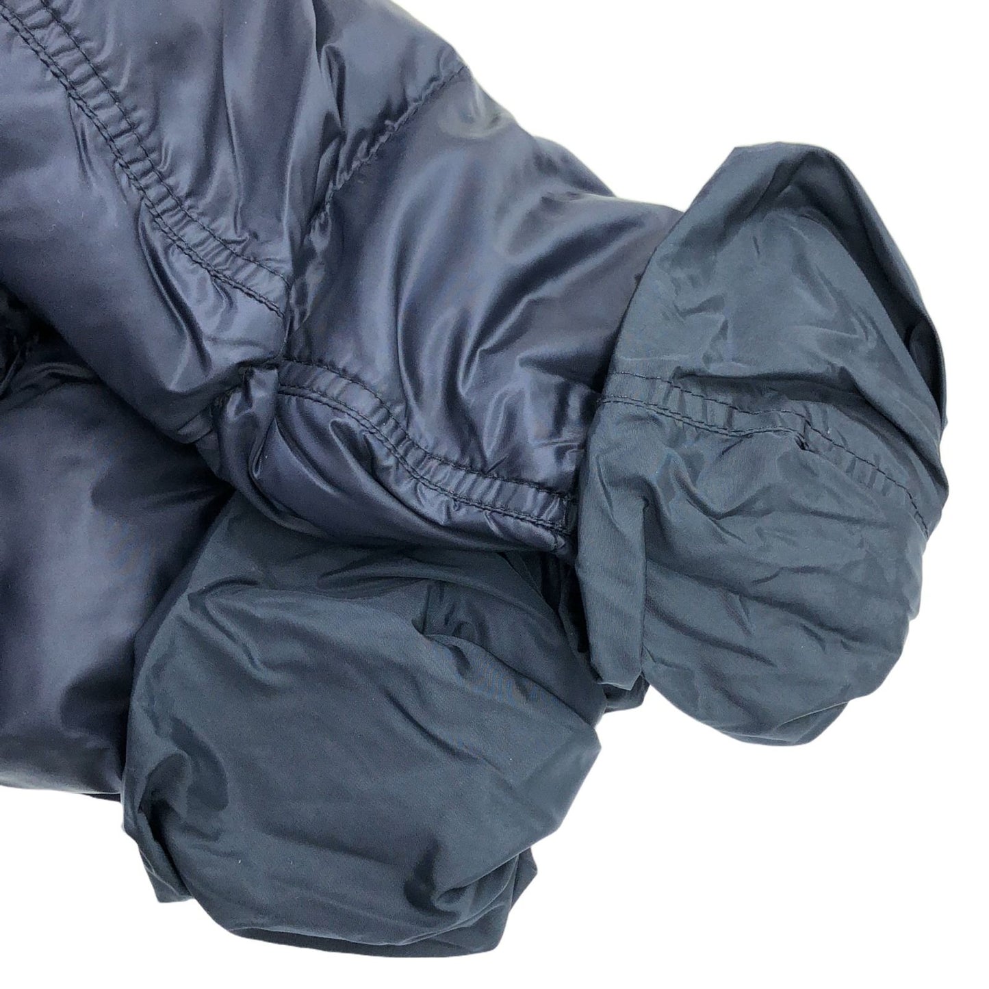 MONCLER Navy Down Coat - Exquisite Craftsmanship & Timeless Style