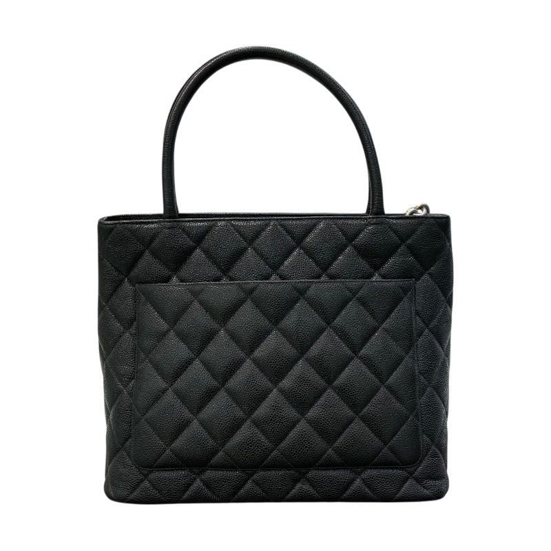 CHANEL Reissue Tote A01804 Black Caviar Leather with Silver Hardware