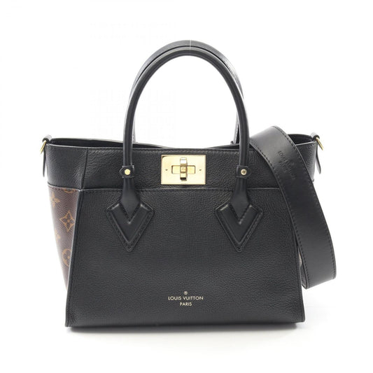 Louis Vuitton OnMySide PM Monogram Noir Handbag - Timeless Elegance