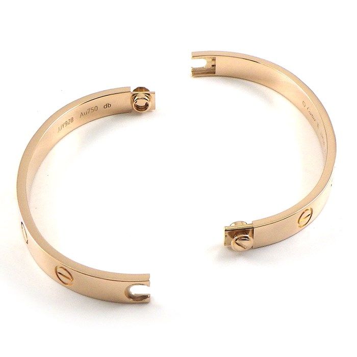 Cartier Love Bracelet Classic Model B6067416 in K18 Pink Gold