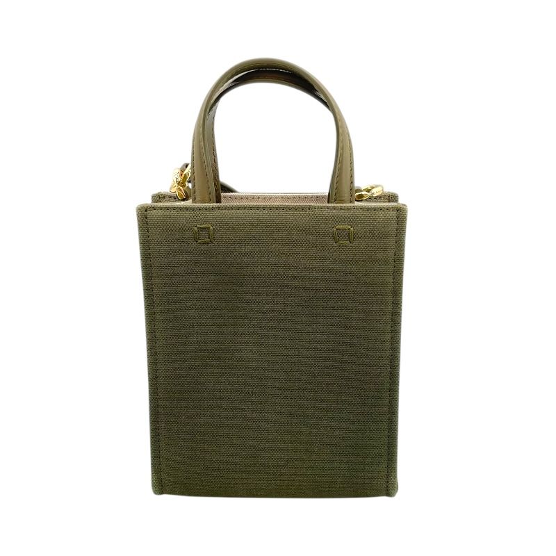 Givenchy G Tote Particulier Mini in Khaki Canvas - Exquisite Luxury