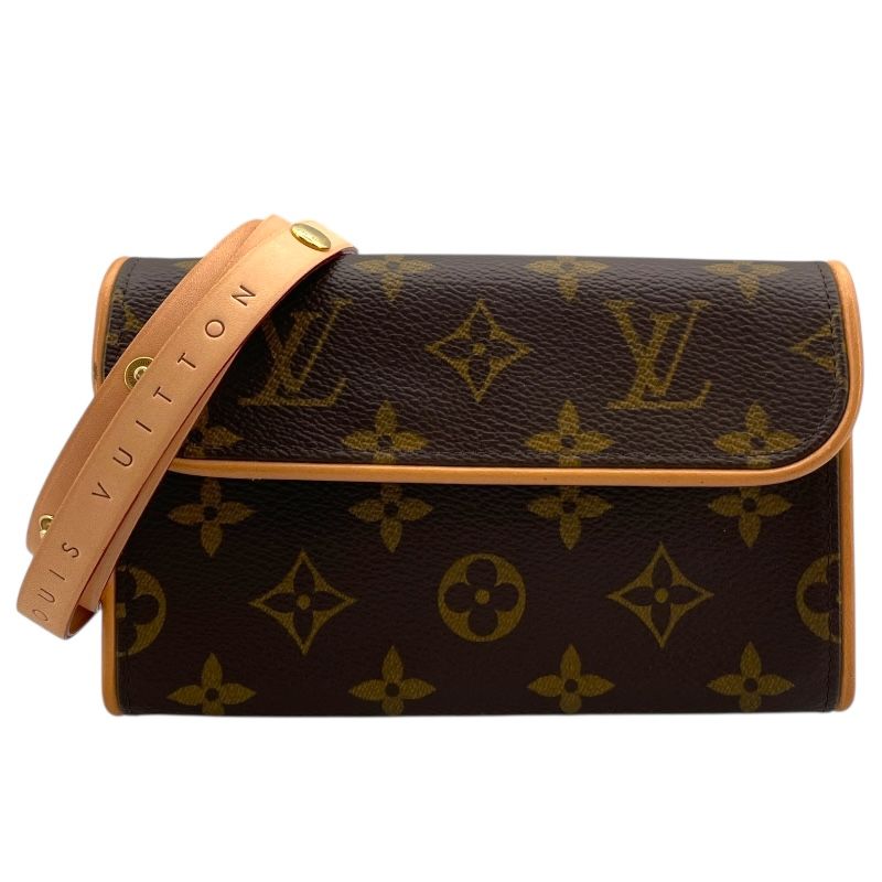 Louis Vuitton Pochette Florentine M51855 Monogram Brown Shoulder Bag
