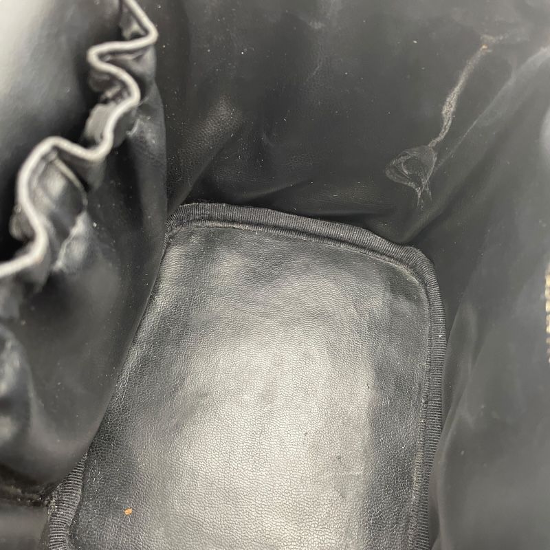 CHANEL Vanity A01998 Black Caviar Skin Handbag with Gold Hardware