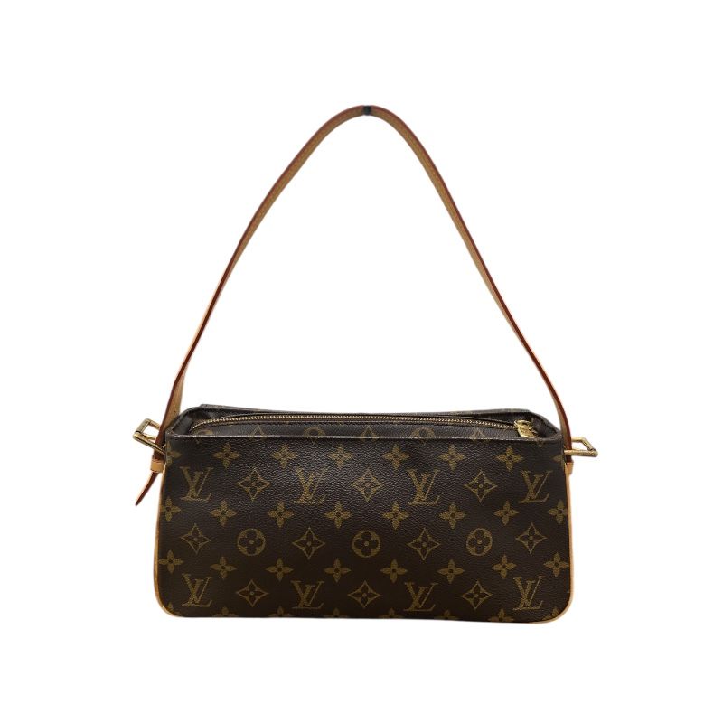 Louis Vuitton Vivacite MM Monogram Handbag - Brown