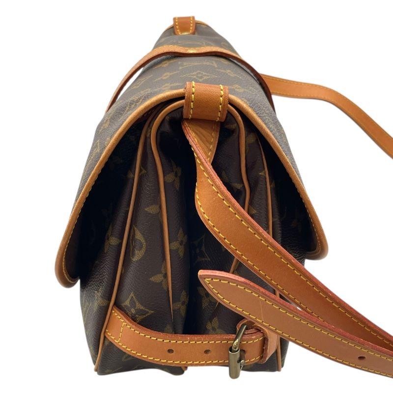 Louis Vuitton Monogram Canvas Soumire 30 Shoulder Bag - Brown