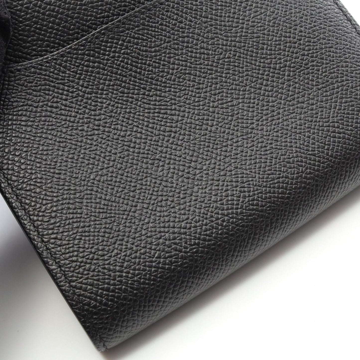 HERMES Constance Compact Wallet in Black - Timeless Elegance