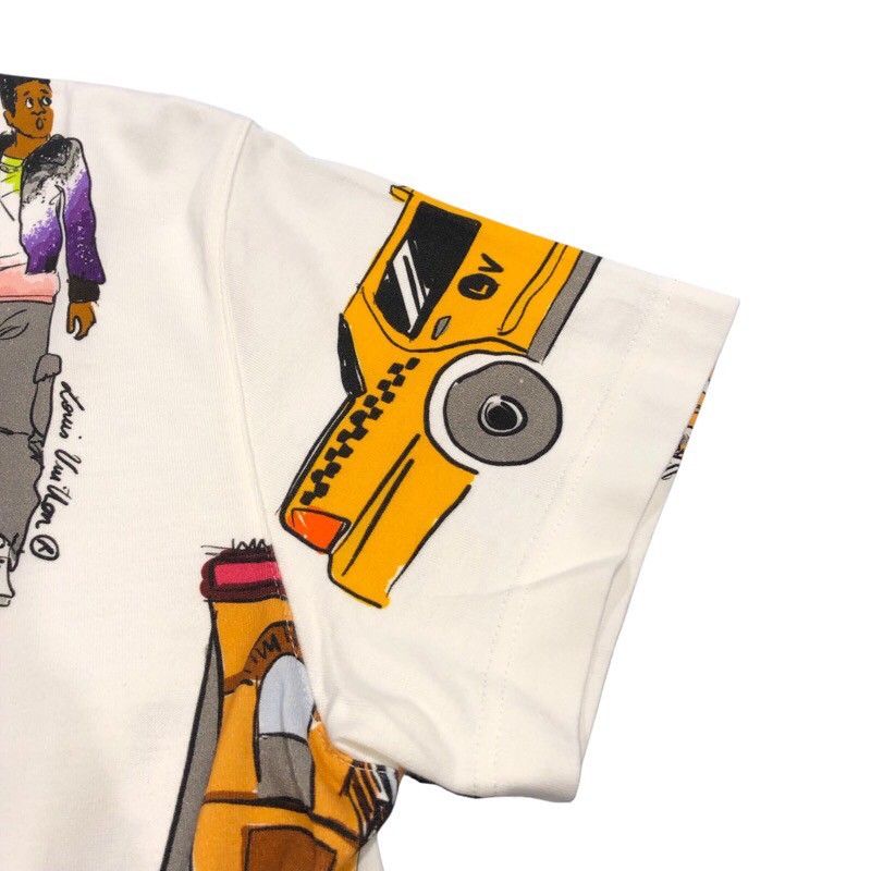 Louis Vuitton Monogram Print Cotton T-Shirt for Men - XS