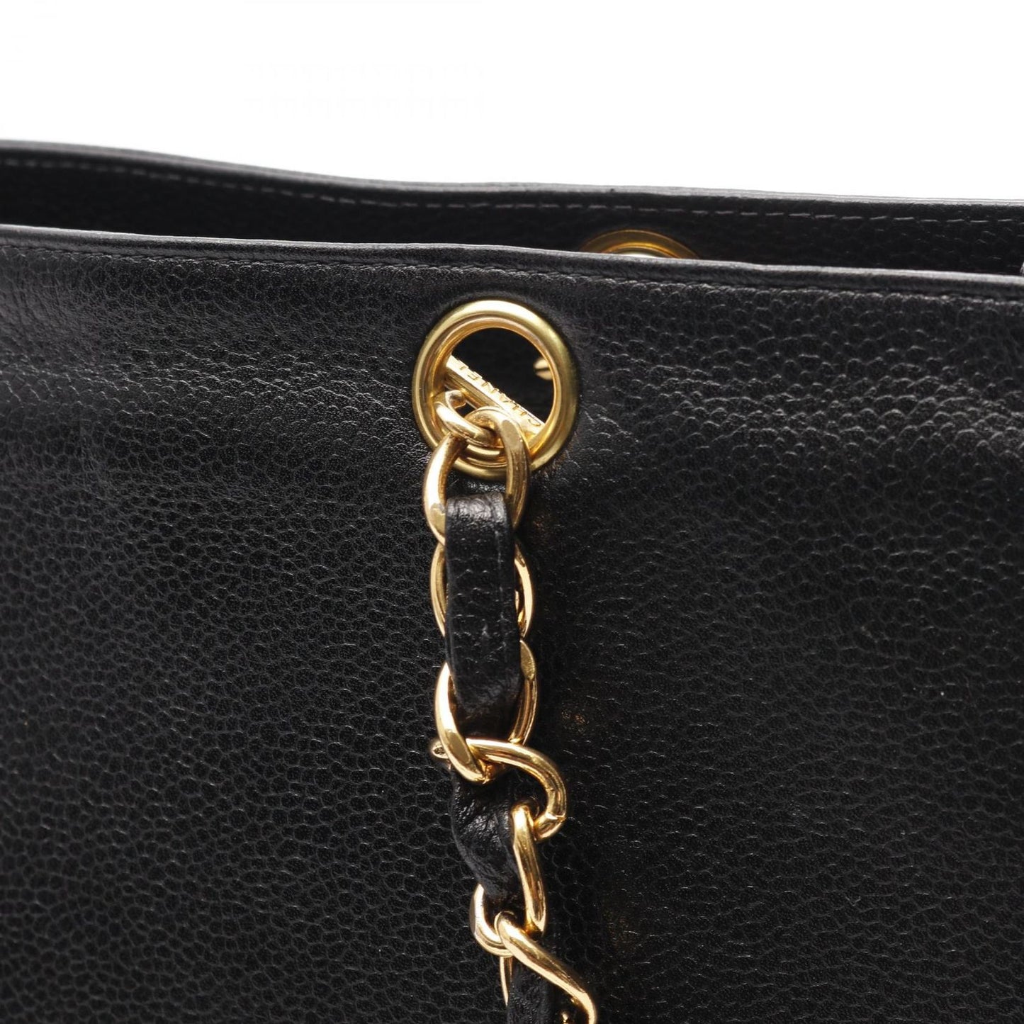 CHANEL Coco Mark Black Calfskin Tote Bag - Exquisite Luxury