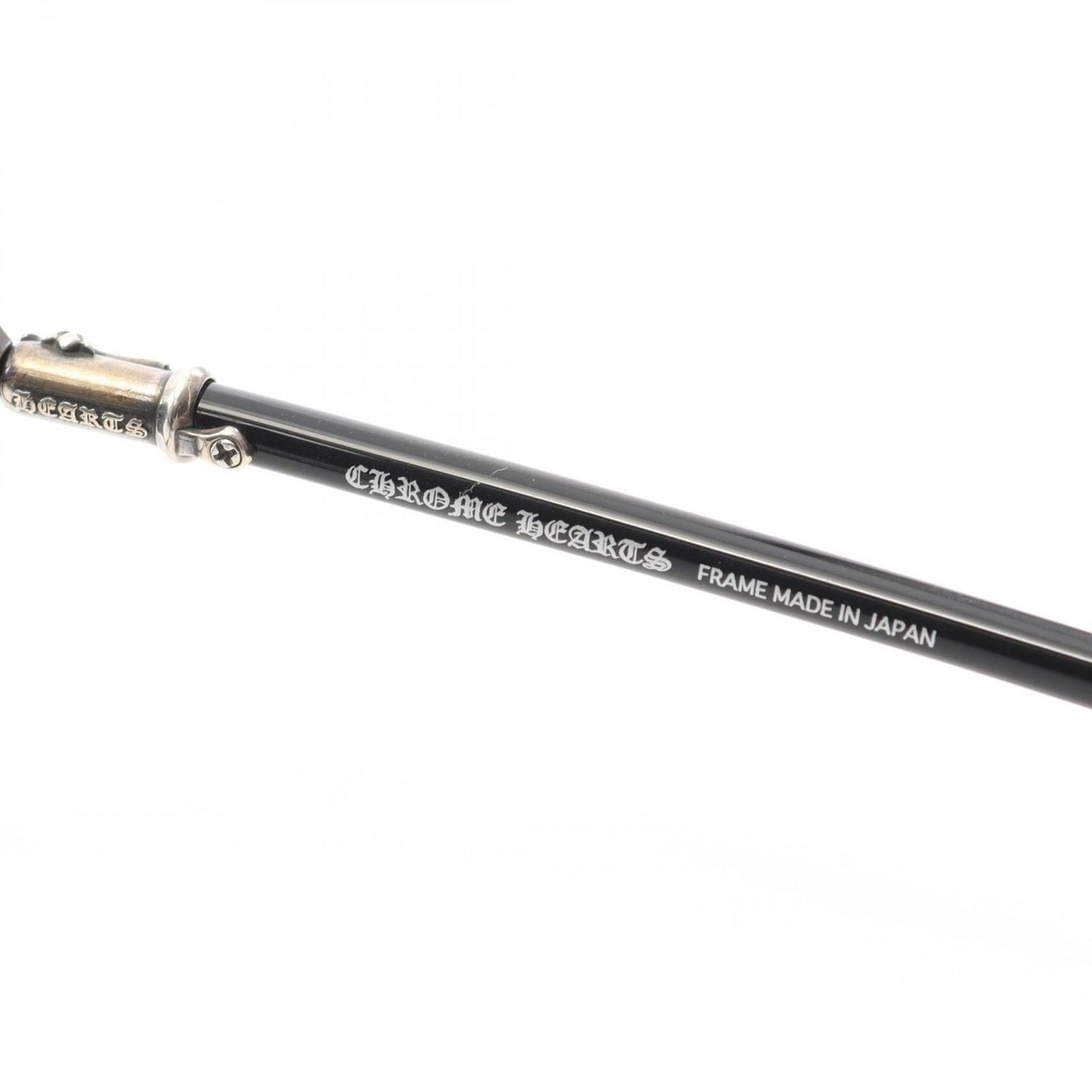 CHROME HEARTS Black & Silver Sunglasses - Timeless Elegance