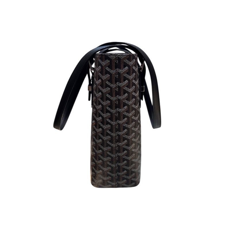 GOYARD Marigallant PM Black PVC Leather Handbag - Timeless Elegance