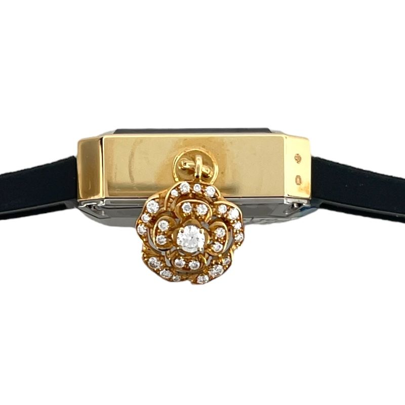 CHANEL Première Camellia Collection H6362 Diamond K18/ Titanium Watch