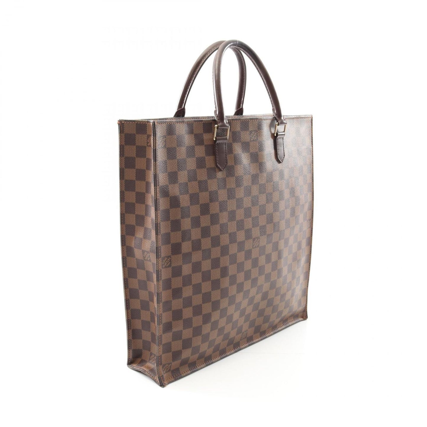 Louis Vuitton Damier Ebene Sac Plat Tote Bag - Timeless Elegance