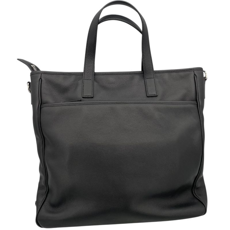 PRADA 2WAY Tote Bag in Black Leather - Timeless Elegance