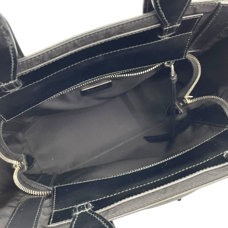 PRADA Uveruchure Black Leather Handbag - Timeless Elegance