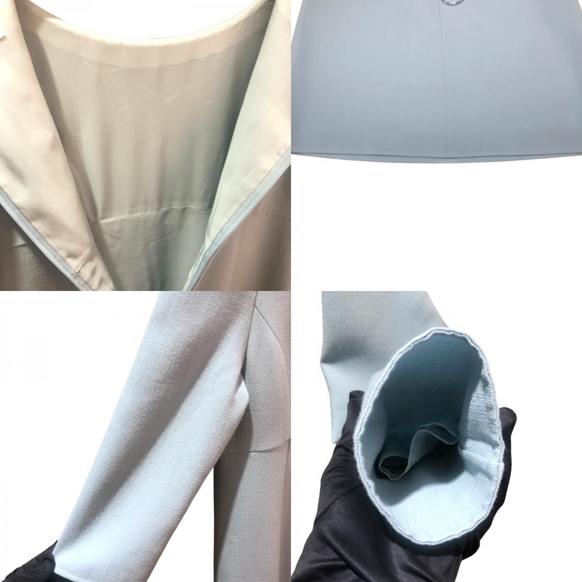 FOXEY Charlotte Blue Wool Dress - Timeless Elegance