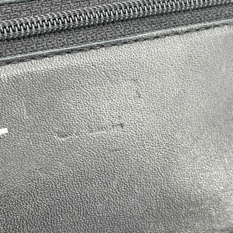 CHANEL Matelassé Chain Shoulder Bag - Black Canvas & Calfskin