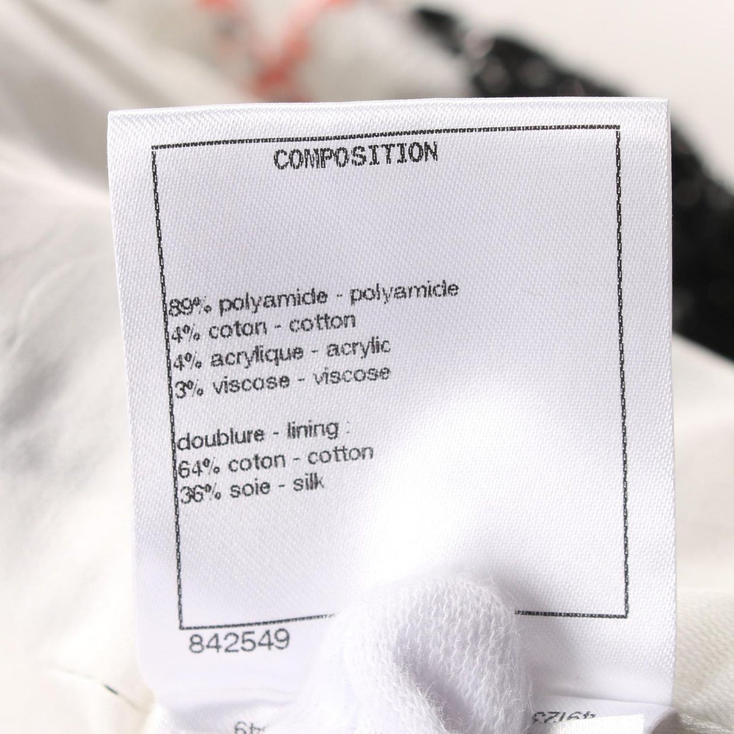 CHANEL Tweed Dress in White & Multicolor - Timeless Elegance