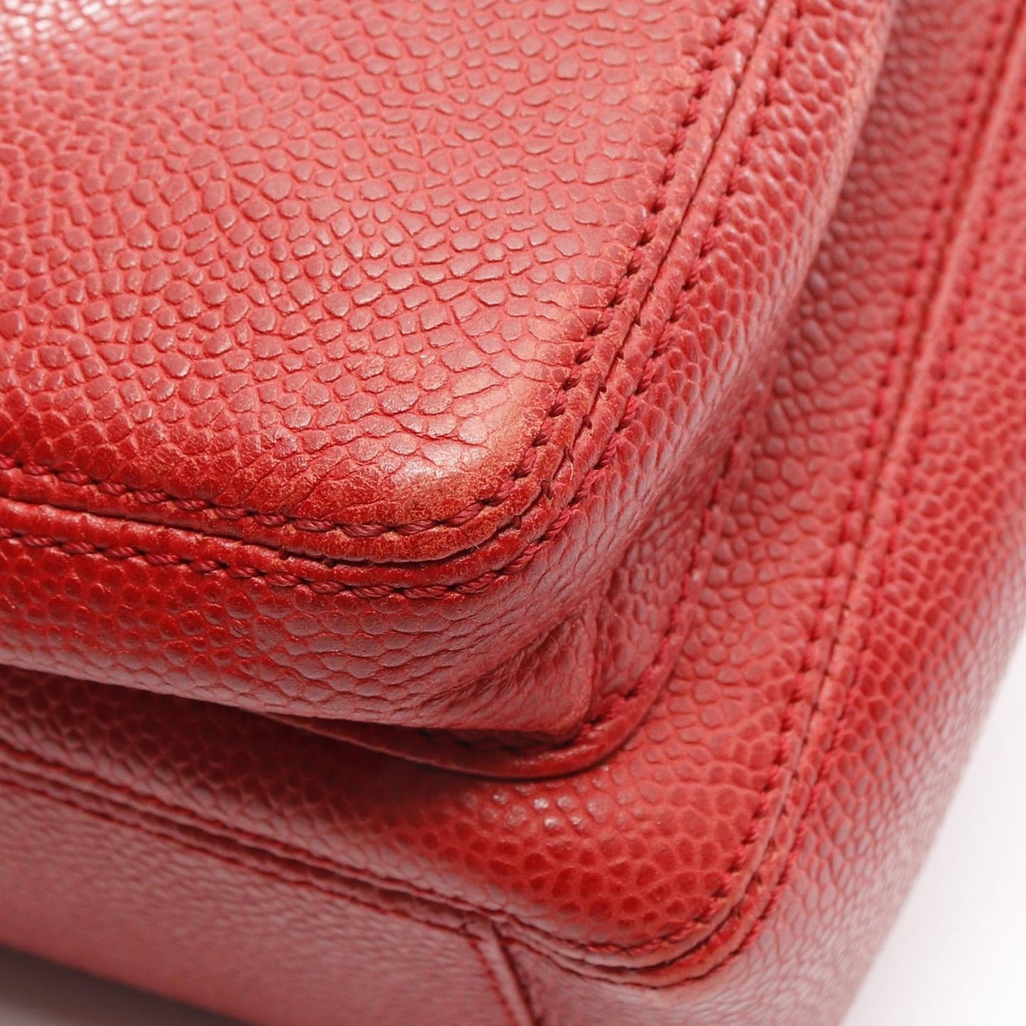 CHANEL Coco Mark Tote Bag in Red Calfskin - A Timeless Classic