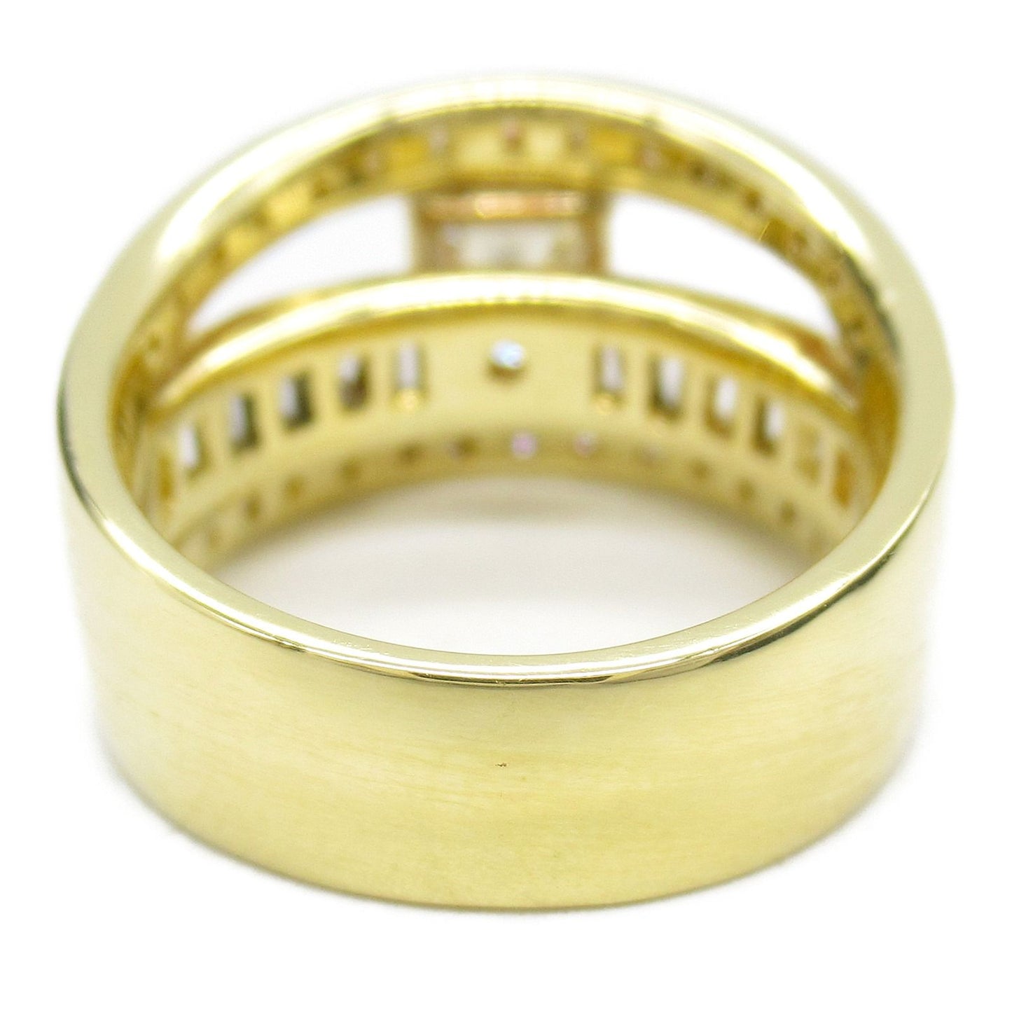 Exquisite K18 Yellow Gold Diamond Ring - 1.01ct Luxury Jewelry