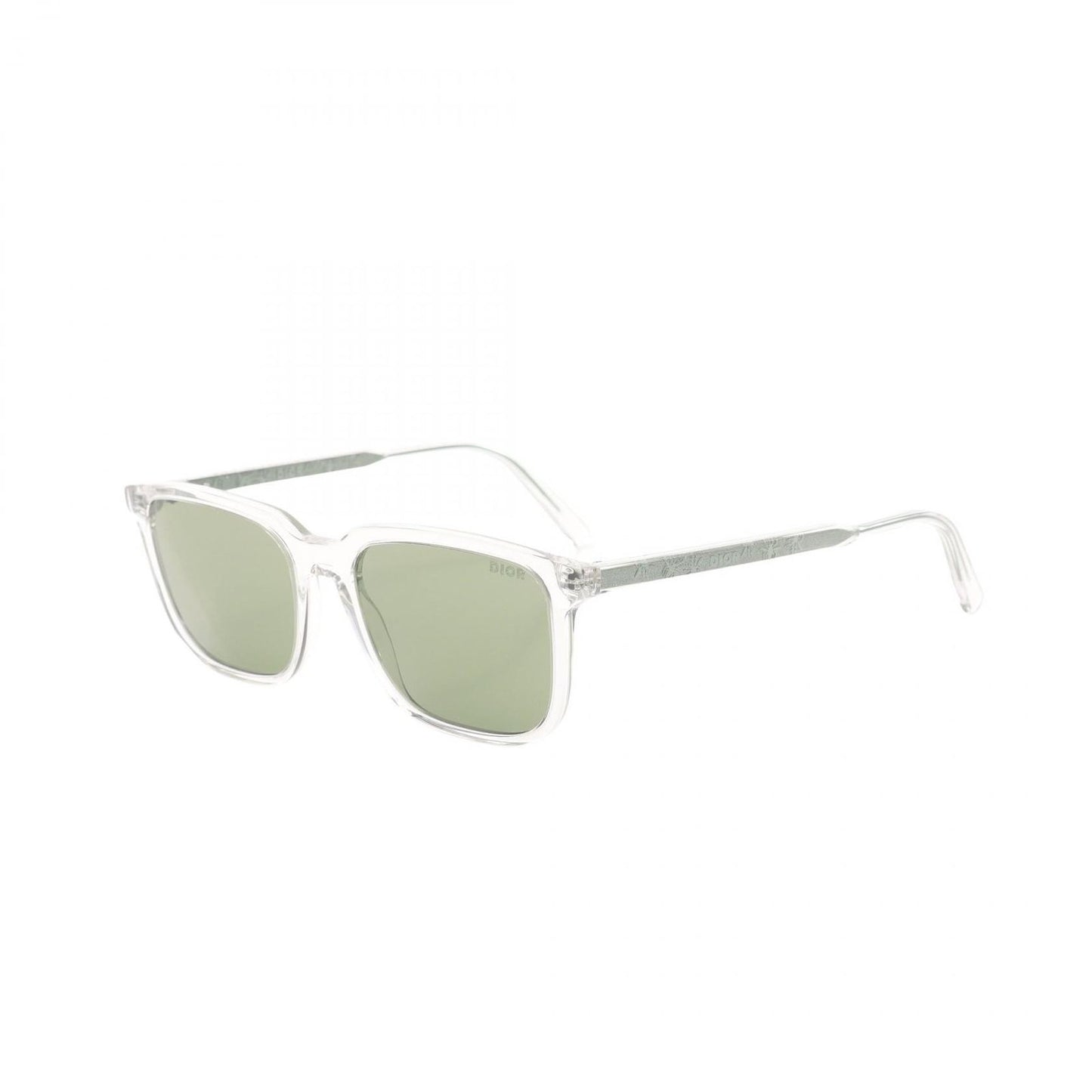 Dior INDIOR S1I 85C0 Clear/Green Sunglasses - New & Authentic