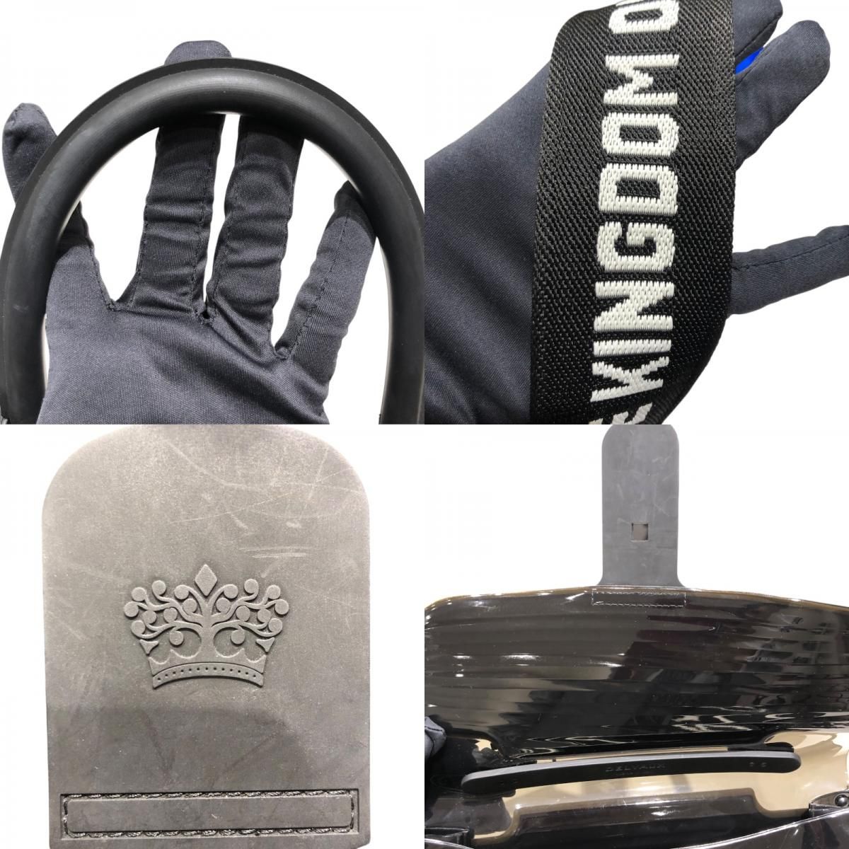 DELVAUX Brillant MM Champion Black & White Enamel Handbag